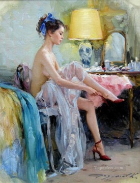 Impresionismo Painting - Pretty Lady KR 012 Impresionista